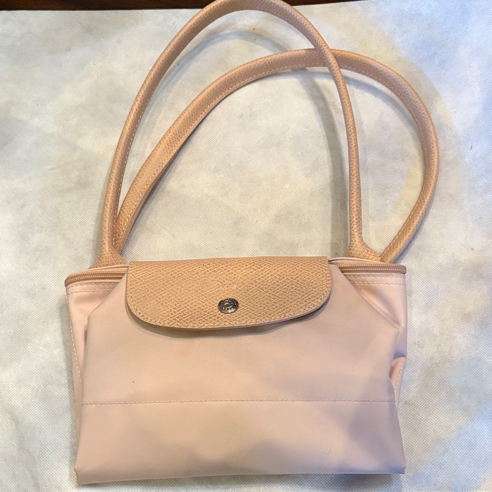 Longchamp Cream Tote Bag